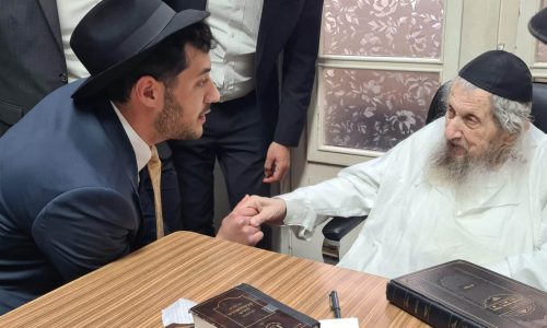 אברהם בן דיין אצל מרן הגר"ד לנדו