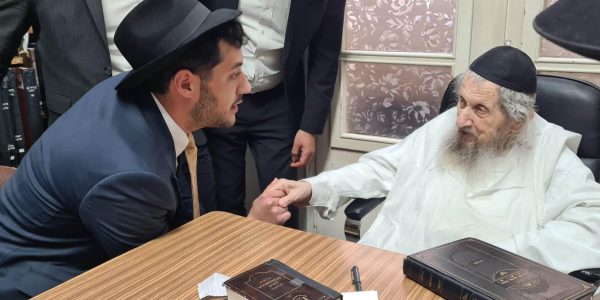 אברהם בן דיין אצל מרן הגר"ד לנדו