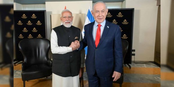 נתניהו וראש ממשלת הודו   צילום: מעיין טואף/לע"מ