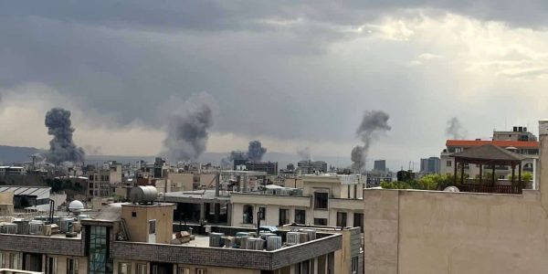 טהרן מופגזת. צילום: לפי סעיף 27 א'