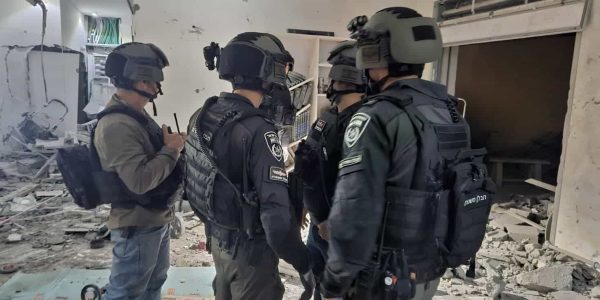 זירת נפילה   צילום: דוברות משטרת ישראל