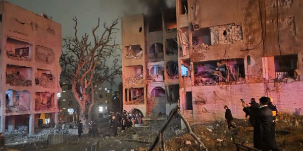 זירת הנפילה בערד. צילום: כב"ה דרום