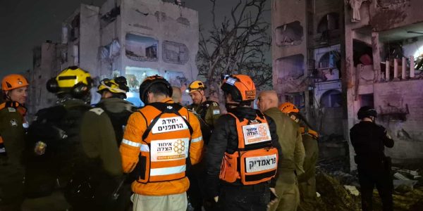 זירת הנפילה בערד. צילום: איחוד הצלה