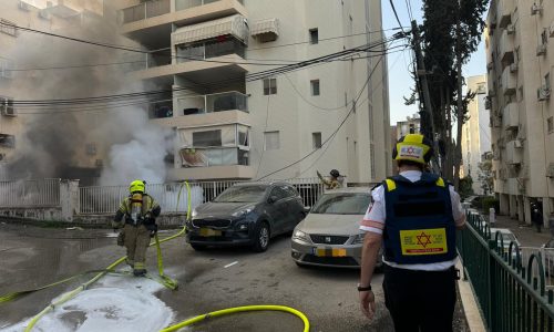 אחת הזירות בפתח תקווה. צילום: כב"ה