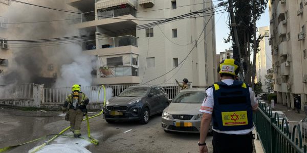 אחת הזירות בפתח תקווה. צילום: כב"ה
