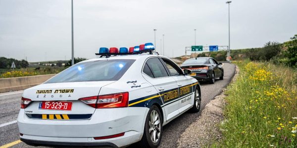 ניידת תנועה. צילום: דוברות המשטרה