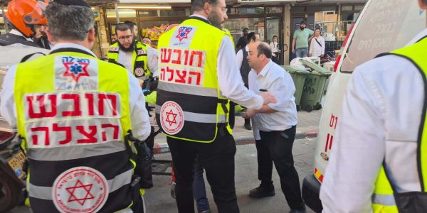 הזירה בבני ברק, קרדיט: דוברות הצלה • מרחב דן