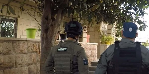 רגע המעצר - קרדיט: משטרת ישראל