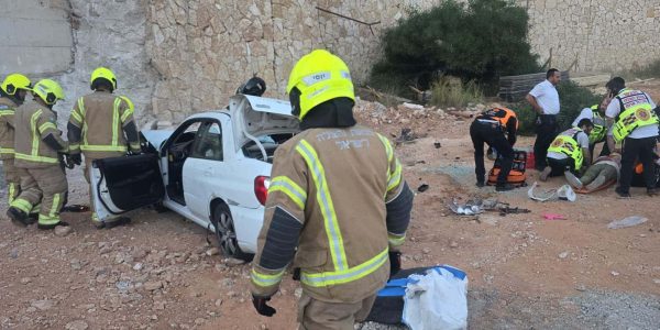הזירה בביתר עילית - קרדיט: איחוד הצלה
