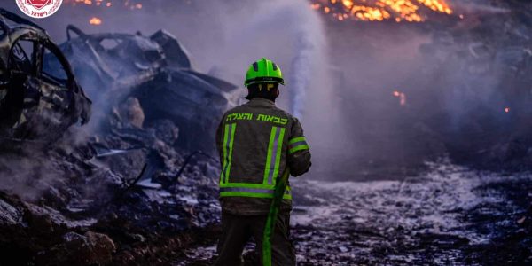 השריפות בבנימין. צילום: כב"ה יו"ש