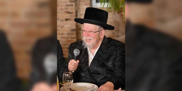 הרב זלמנוביץ' זצ"ל. צילום: פרטי