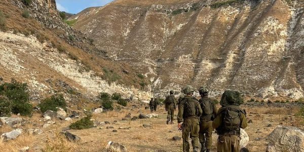 פלס"ר הגולן, היחידה החדשה שהוקמה בפיקוד צפון. צילום: דו"צ