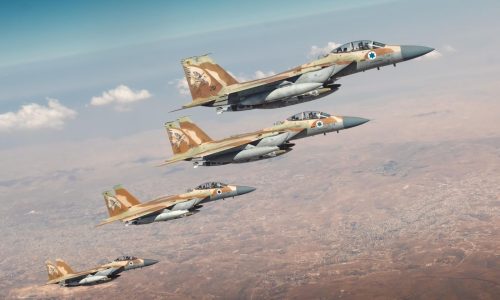 להקת מטוסי קרב של חיל האוויר.  צילום: דו"צ