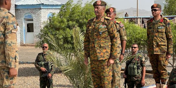 עבד אל-פתאח עבד א-רחמאן אל-בורהאן, נשיא מועצת הריבונות של סודאן. צילום: סוכנות הידיעות הוסדנית