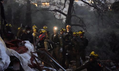 זירת הנפילה בחיפה. צילום: דו"צ
