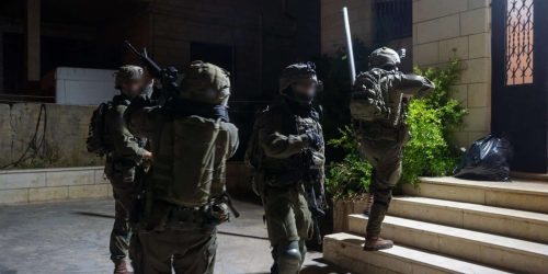 פעילות צה"ל בחברון  צילום: דו"צ