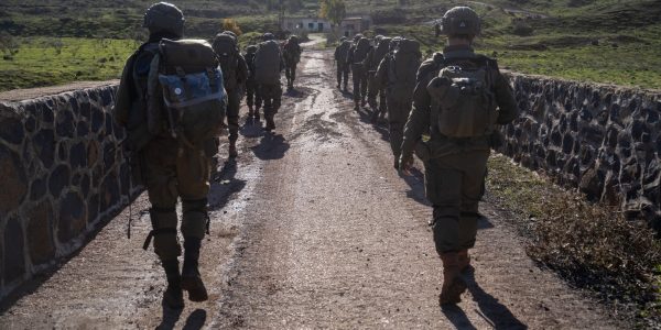 לוחמי חטיבת החשמונאים בסוריה   צילום: דובר צה"ל