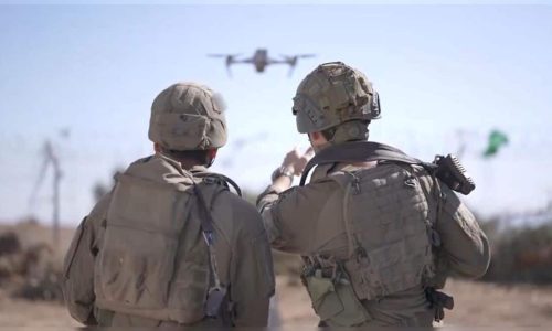 הפעלת רחפנים צילום: דובר צה"ל