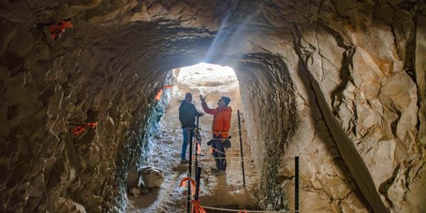 המערה שהתגלתה   צילום: רשות העתיקות