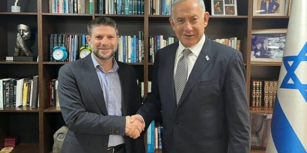 ראש הממשלה בנימין נתניהו ובצלאל סמוטריץ'. צילום: דוברות