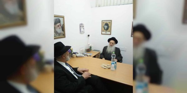 אריה דרעי בביקור אצל הרב משה מאיה