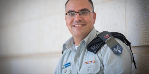 סא"ל אביחי אדרעי. צילום: יונתן זינדל/פלאש 90