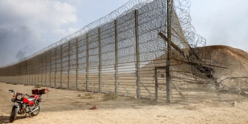 גדר הגבול בין ישראל לעזה. צילום: עבד רחים חטיב/פלאש 90