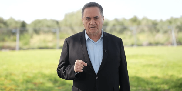 שר הביטחון ישראל כ"ץ. צילומסך