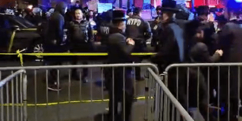 ההפגנה בניו יורק