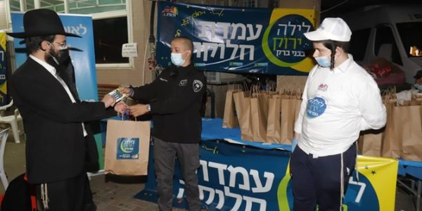 "לילה ירוק" בבני ברק במבצע החיסונים הקודם