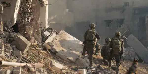 כוחות בעזה    צילום: דו"צ