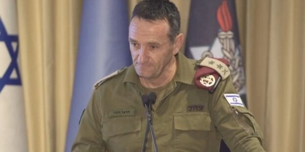 הרטמכ"ל הרצי הלוי, הערב | צילום: דובר צה"ל