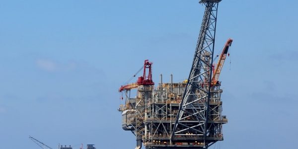 אסדת גז | צילום: אילן ניסים, משרד האנרגיה