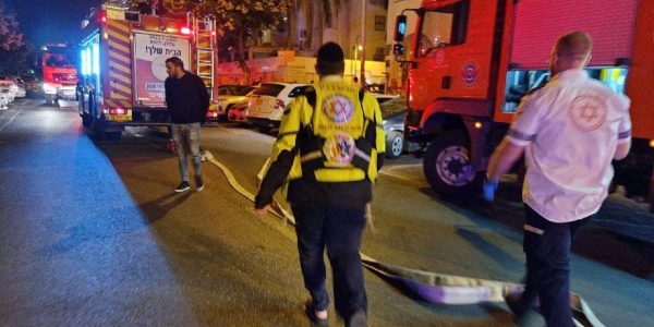 זירת שריפה. אילוסטרציה// צילום: דוברות הצלה פתח תקווה