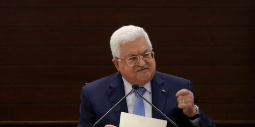 יו"ר הרשות הפלסטינית אבו מאזן // צילום: פלאש 90