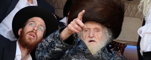 הגר"מ שטרנבוך בהר הצופים חוה"מ פסח// באדיבות המצלם