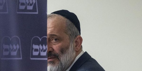 יו"ר ש"ס אריה דרעי. צילום: יונתן זינדל/פלאש 90