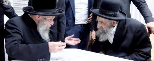 האדמור מסלאנים והרב צדקה (8)