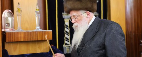 האדמור משאץ ויזניץ. צילום - שמואל שנקר (8)