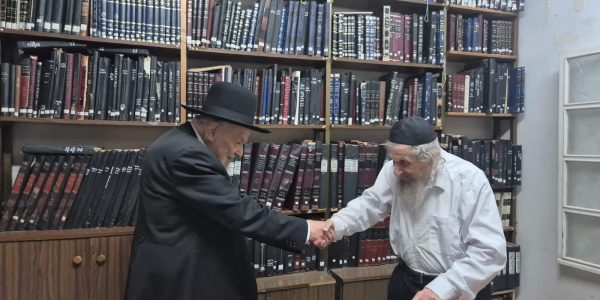 הגרב דב לנדו והרב הירש