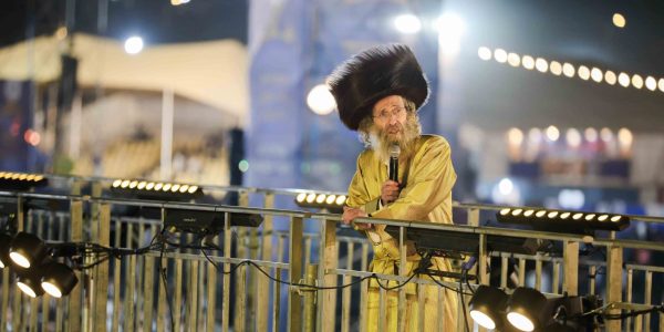 הדלקה רבי אלימלך בידרמן, מירון תשפ''ה. צילום - דב בער הכטמן (23)