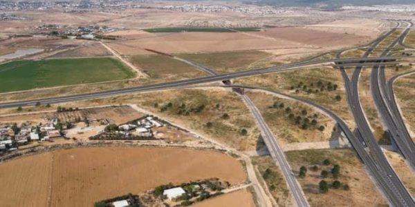 הדמיית פרויקט הארכת כביש 6.  צילום: חוצה ישראל
