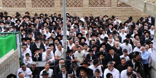 הלוויית פנחס ראובן. צילום יצחק ורדי (7)