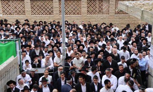 הלוויית פנחס ראובן. צילום יצחק ורדי (7)