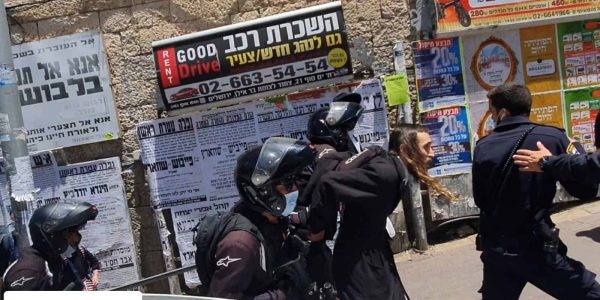 מעצר במאה שערים צילום יאיר לוי