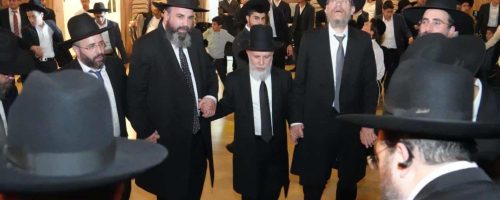 הקבלת פני רבו הרב זמיר כהן (28)