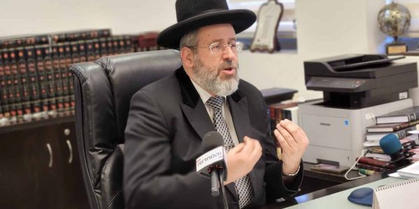 הרב הראשי לישראל, הגאון רבי דוד לאו בראיון ל'המחדש' (1)