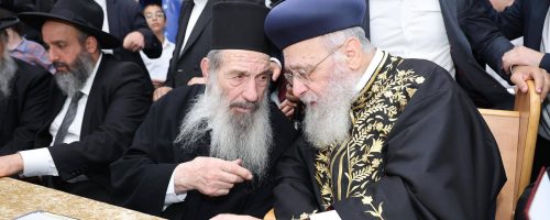 הרב יצחק יוסף בבני ברק. צילום נועם אליהו (10)