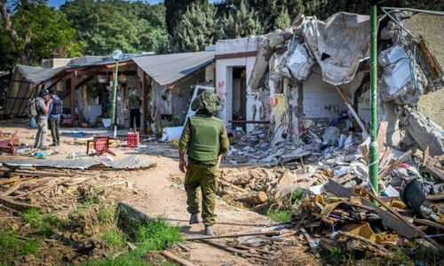 הרס-קיבוץ-כפר-עזה-עוטף-עזה-אחרי-טבח-שבעה-באוקטובר