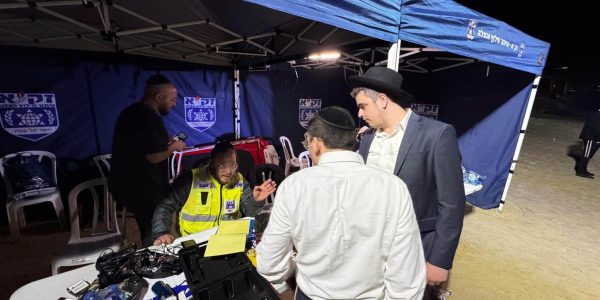 החפ"ק על החוף. צילום: זק"א